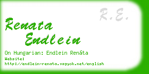renata endlein business card